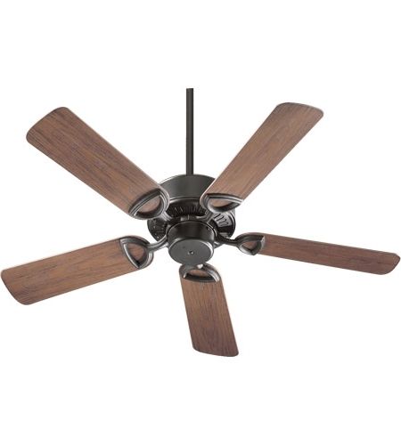 Quorum 143425 95 Estate Patio 42 Inch Old World With Walnut Blades Inside Latest 42 Inch Outdoor Ceiling Fans With Lights (Photo 7 of 15)