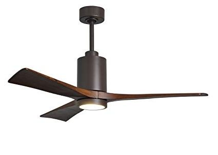 Recent Brown Outdoor Ceiling Fan With Light Throughout Matthews Outdoor Ceiling Fan Brown Pa3 Tb 52 Patricia 52" With Light (Photo 6 of 15)