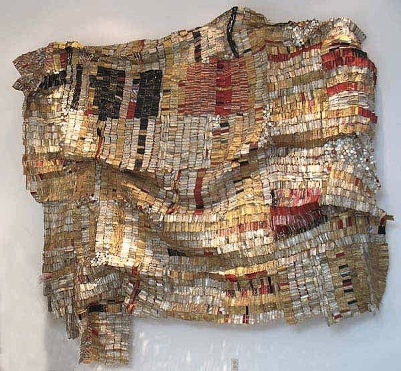 Recycled Wall Art For Most Recent Trashion Helsinki  : El Anatsui Recycled Wall Art (View 9 of 15)
