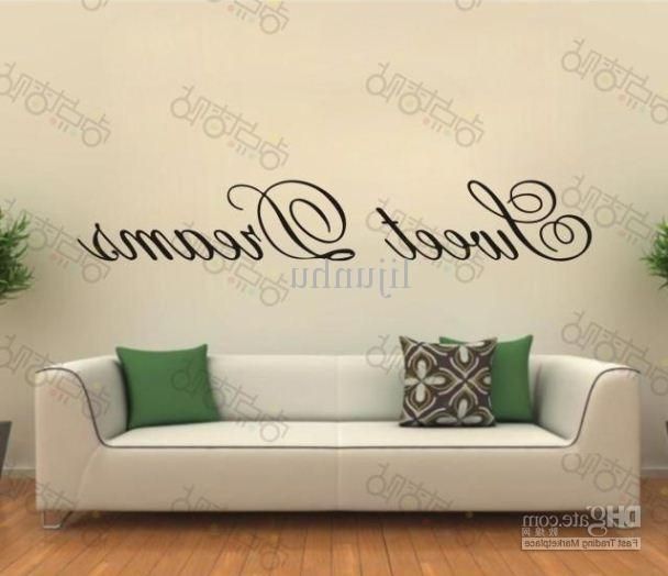 Featured Photo of 2024 Latest 3d Wall Art Words