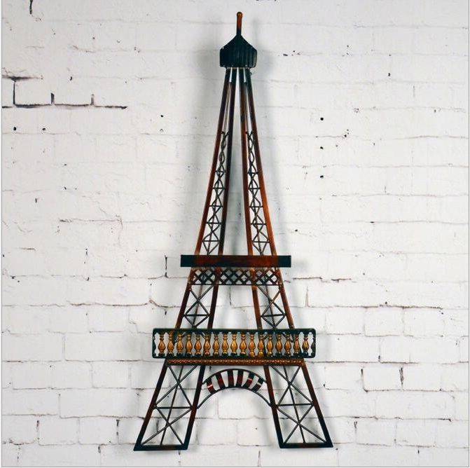 Trendy Eiffel Tower Metal Wall Art Inside 46 Eiffel Tower Wall Art, Wall Decor Eiffel Tower Rumah Minimalis (Photo 7 of 15)