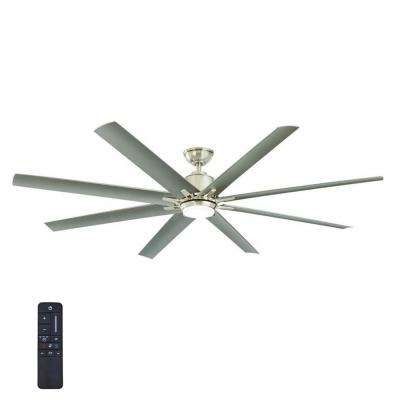 Trendy Modern – Commercial – Outdoor – Ceiling Fans – Lighting – The Home Depot With Modern Outdoor Ceiling Fans With Lights (Photo 1 of 15)