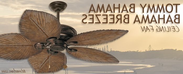 Tropical Outdoor Ceiling Fans Intended For Preferred Tropical Ceiling Fans Inspiredthe Islands (View 6 of 15)