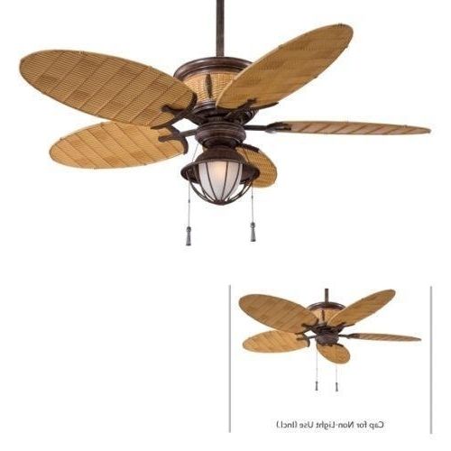 Tropical Outdoor Ceiling Fans – The Tropical Touch In Outdoor Within 2017 Bamboo Outdoor Ceiling Fans (Photo 7 of 15)