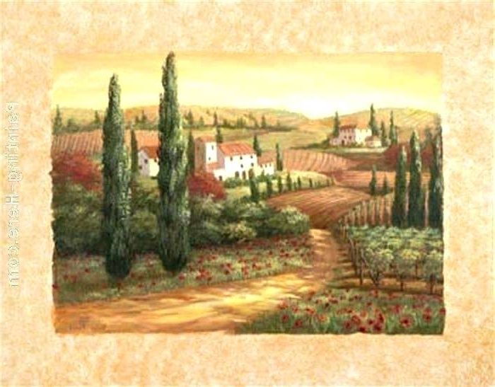 Tuscany Wall Art Wall Art For Sale Flowers Canvas Style Outdoor Wall Throughout Most Up To Date Tuscany Wall Art (Photo 12 of 15)