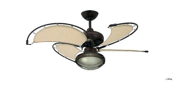 Unique Outdoor Ceiling Fans Pertaining To Newest Nautical Ceiling Fans Ceiling Fan Nautical Themed Ceiling Fans (Photo 15 of 15)