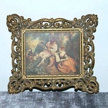 Victorian Wall Decor Vintage Pastoral Art Remarkable Cameo Intended For Most Recently Released Cameo Wall Art (View 9 of 15)