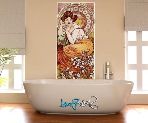Wall Art Deco Decals With Regard To Fashionable Art Nouveau Wall Decals 15 Best Condo Decor Ideas Images On (View 11 of 15)