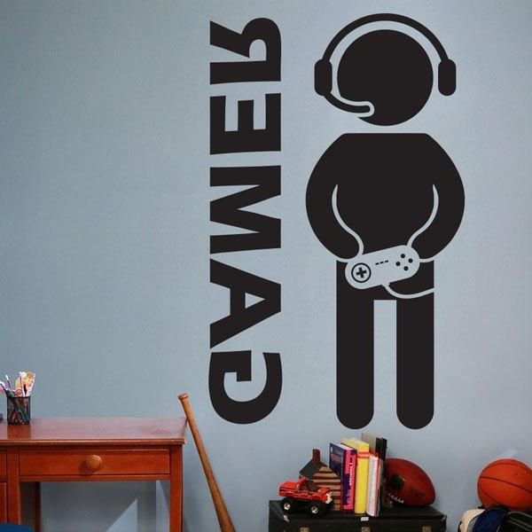 Wall Art Deco Decals With Regard To Most Recent Video Game Gaming Gamer Wall Decal Art Decor Sticker Vinyl Wall (View 13 of 15)
