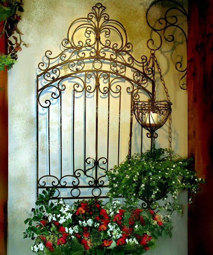Wallart With Best And Newest Tuscan Wrought Iron Wall Art (View 8 of 15)