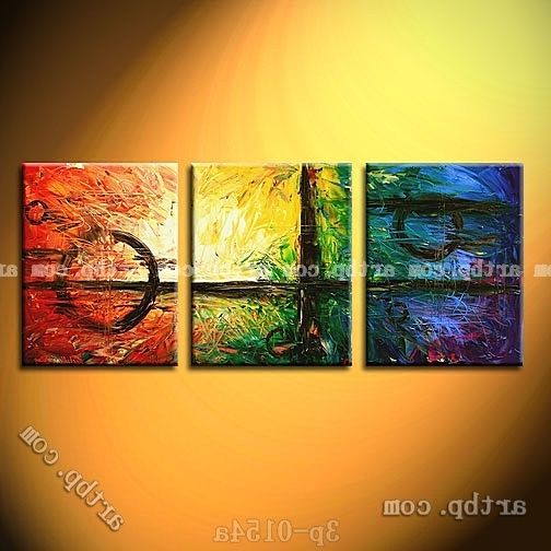 Weighed In The Balance Oil Painting On Canvas Abstract Nature 3 In Most Current Abstract Nature Canvas Wall Art (View 5 of 15)