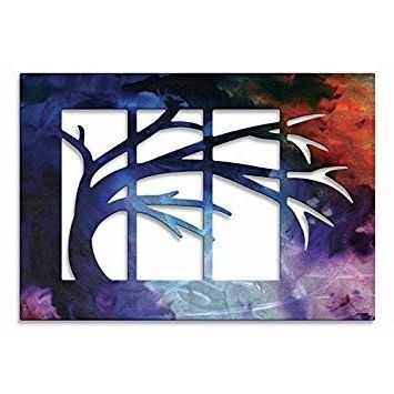 Well Known Amazon: All My Walls Megan Duncanson 'reaching Out' Metal Wall Intended For Megan Duncanson Metal Wall Art (View 11 of 15)