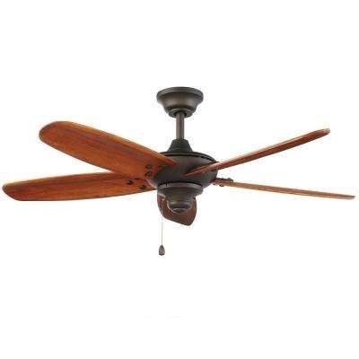 Well Liked Outdoor Ceiling Fans Under $150 Pertaining To Outdoor – Ceiling Fans – Lighting – The Home Depot (View 7 of 15)
