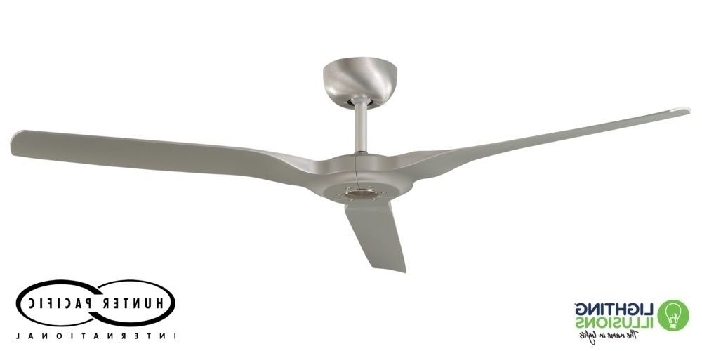 White Radical 2 Indoor/outdoor 60" 3 Blade Dc Ceiling Fan With In Most Recent Sunshine Coast Outdoor Ceiling Fans (View 12 of 15)