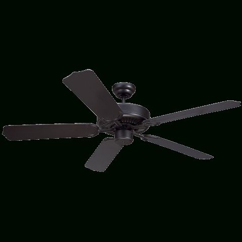 Widely Used Black Outdoor Ceiling Fans For 52" Weatherford Outdoor Ceiling Fan (View 8 of 15)