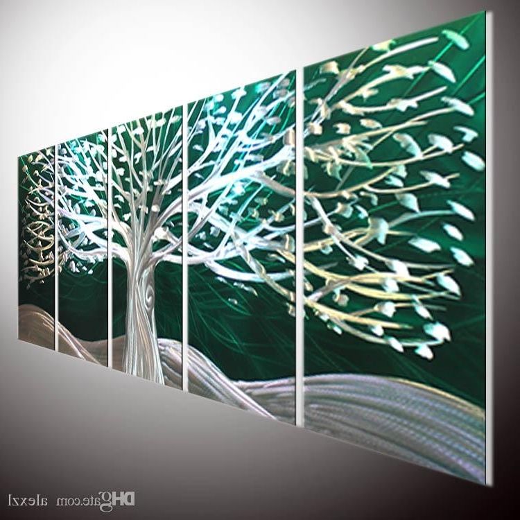 Widely Used Original Abstract Wall Art Regarding Best Original Abstract Wall Art On Aluminum Metal Wall Art (View 4 of 15)