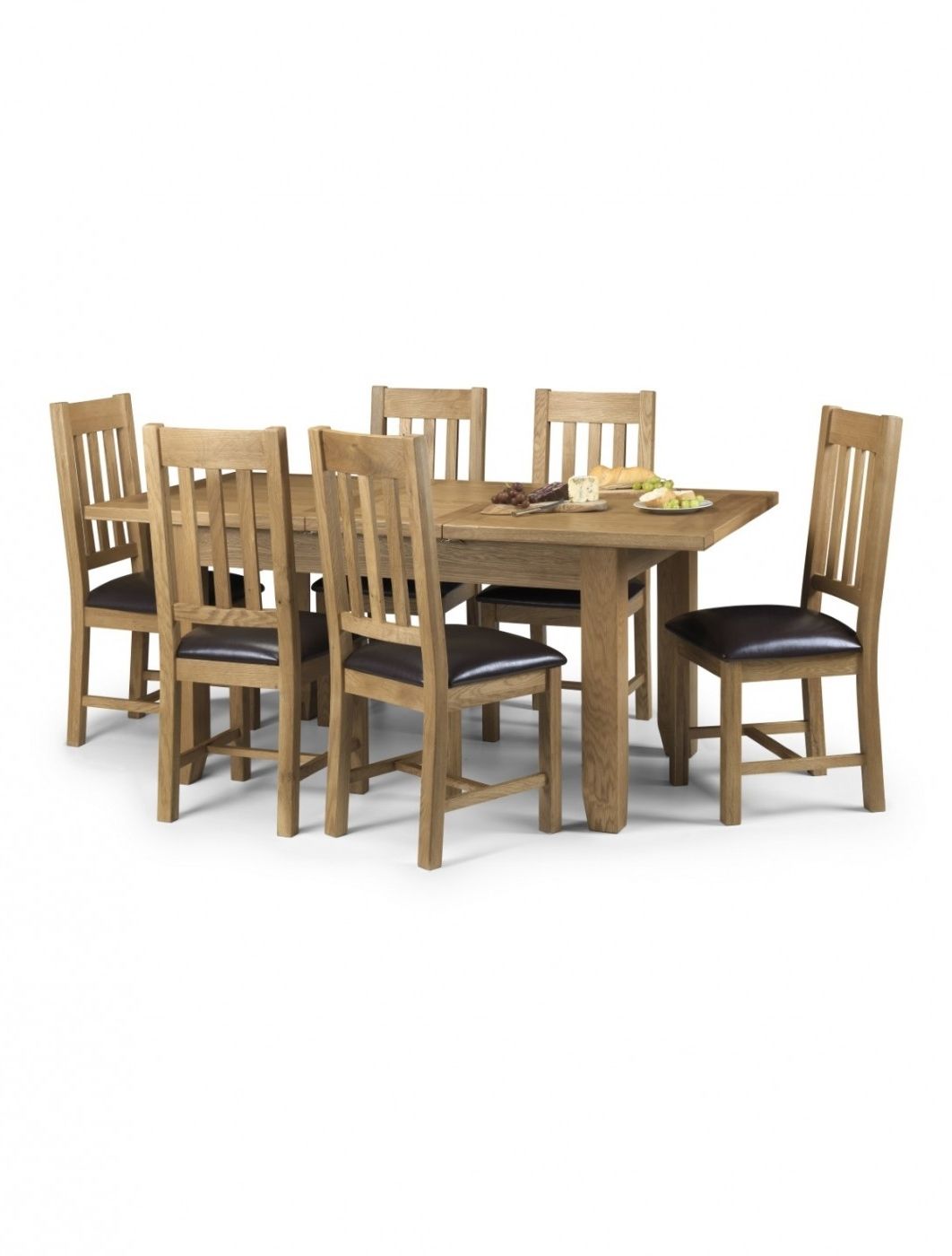 121 In Solid Oak Dining Tables And 6 Chairs (Photo 18 of 25)