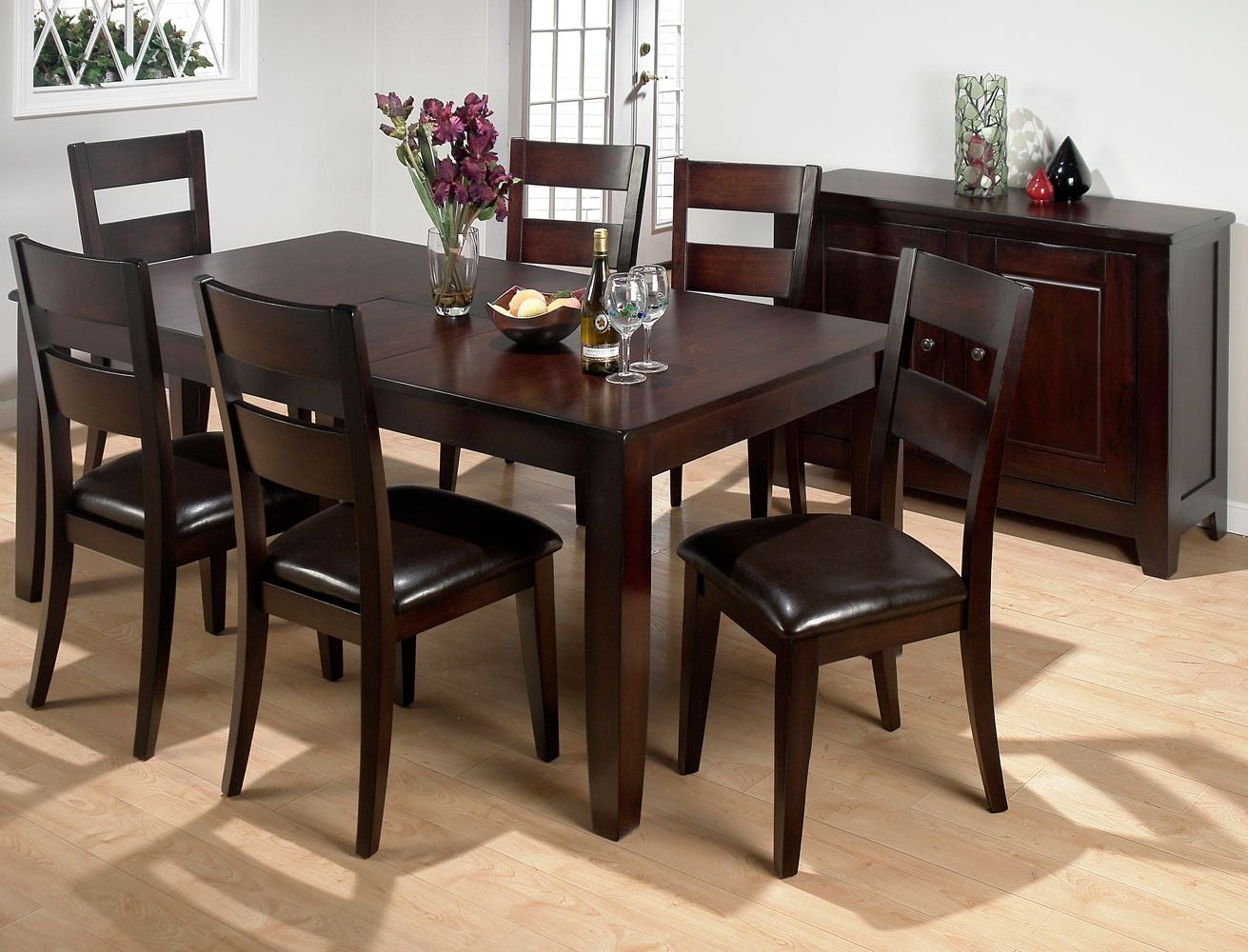 2017 Dark Wood Dining Tables And 6 Chairs Throughout Luxury Wooden Dining Room Table With 6 Chairs – Dining Room Design  (View 22 of 25)