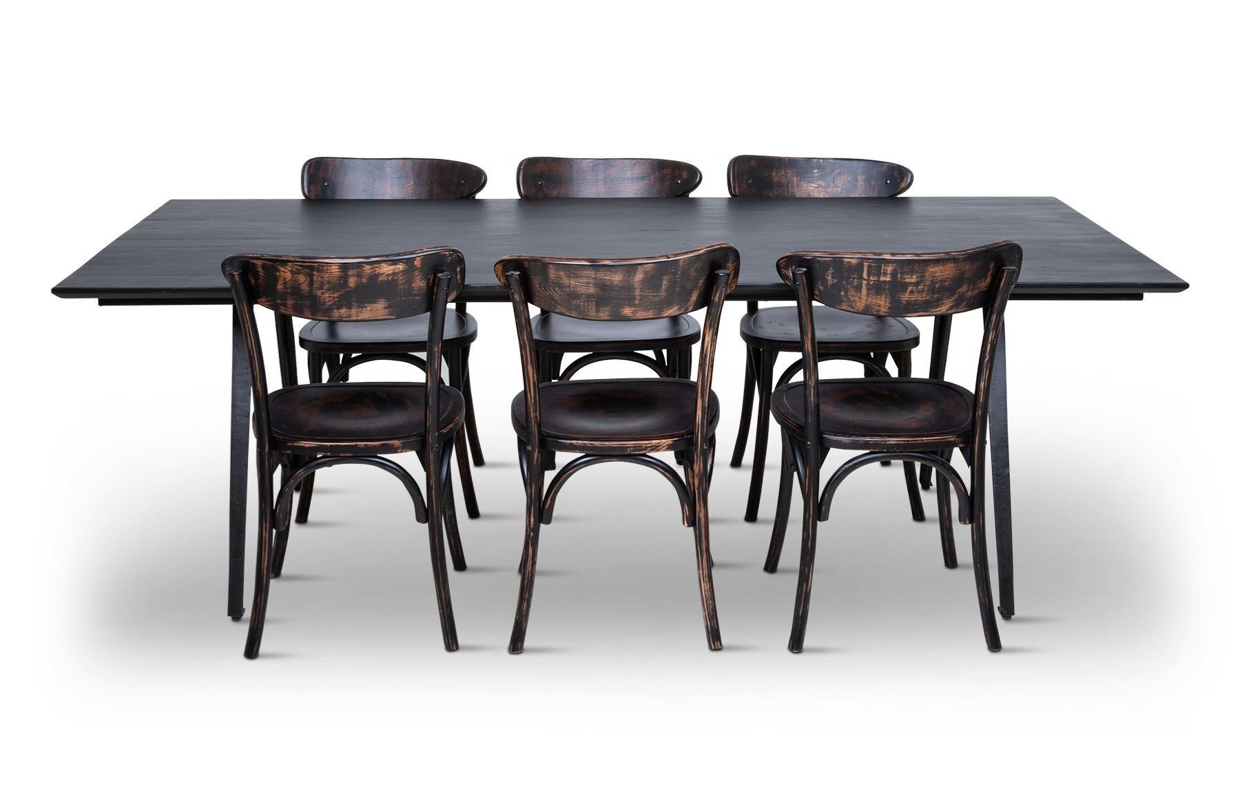 2017 Rice Furniture. Manhattan 2300 Dining Table (dark Ancient) With 6 Pertaining To Benson Rectangle Dining Tables (Photo 18 of 25)