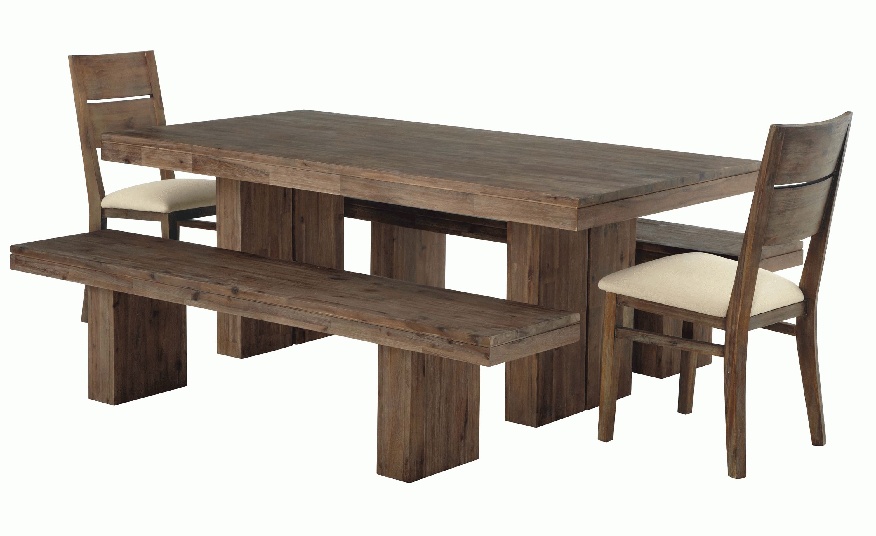 2018 Dining Table With Bench Seating (View 23 of 25)
