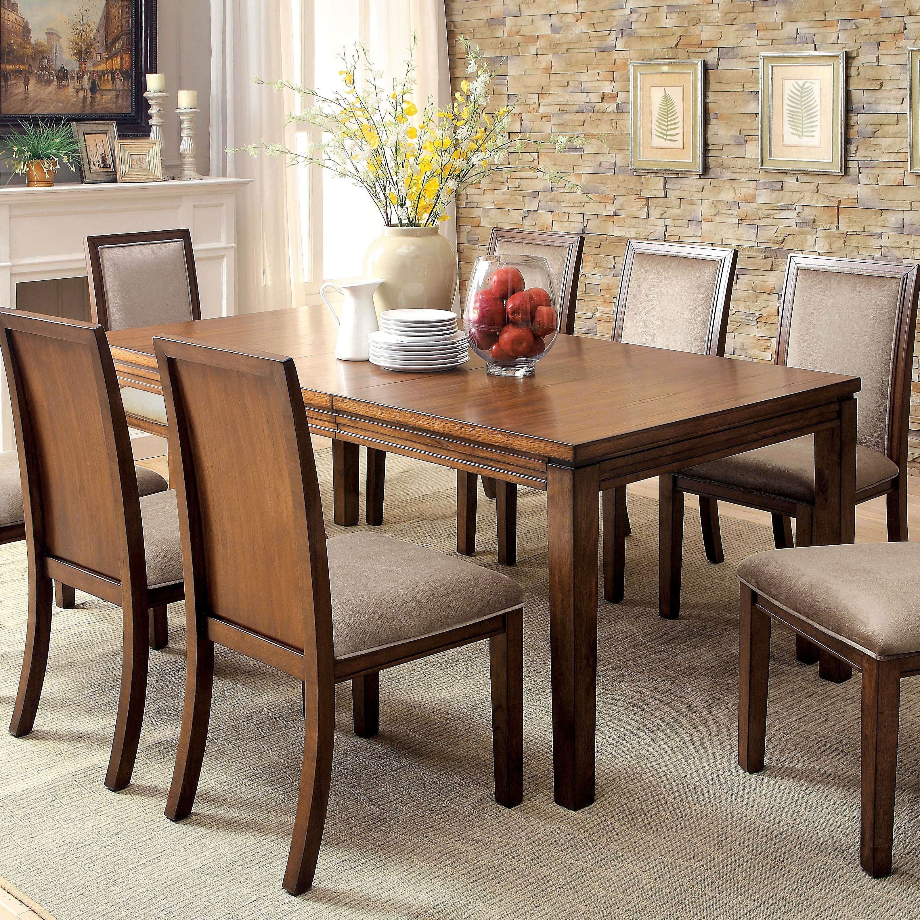 2018 Kingston Dining Tables And Chairs Inside Kingston Dining Room Table Elegant Furniture Of America Berla (View 23 of 25)