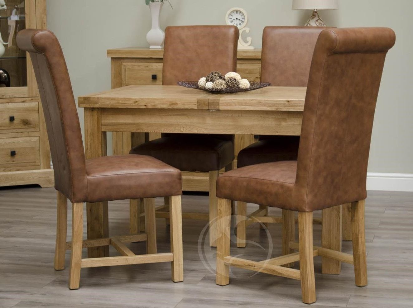 2018 Small Extending Dining Tables Pertaining To Coniston Rustic Solid Oak Small Extending Dining Table (Photo 1 of 25)