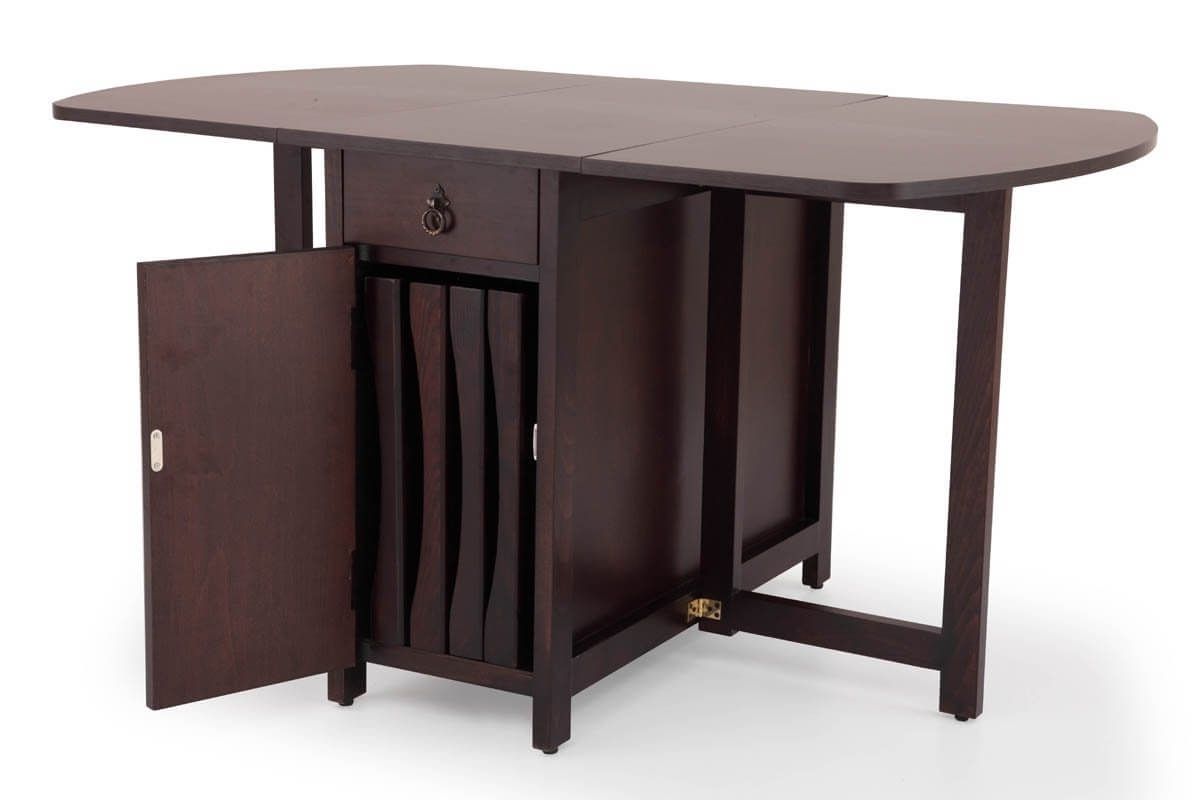 4 Seater Wooden Dining Table Online For Newest Cheap Folding Dining Tables (View 1 of 25)