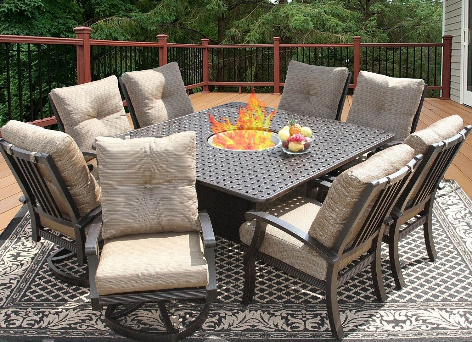 8 Seat Outdoor Dining Tables In Preferred Outdoor Dining Tables For 8 – Lisaasmith (Photo 1 of 25)