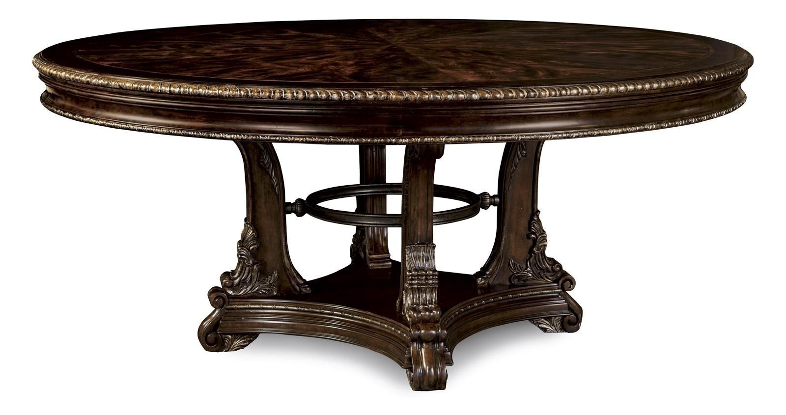 A.r.t Gables Round Dining Table In Cherry 245225 1707 (Photo 24 of 25)