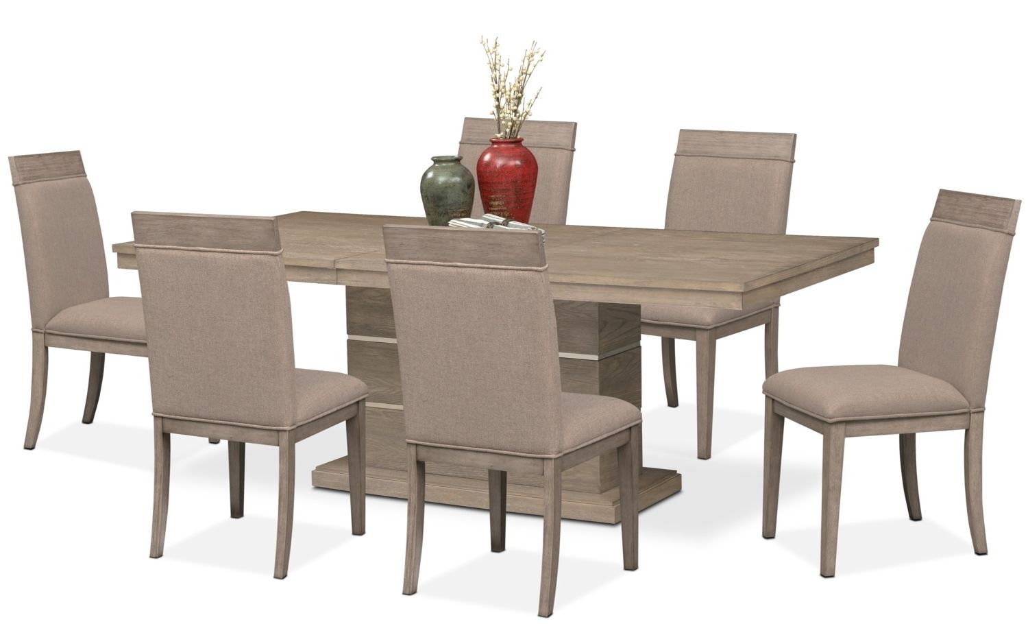 Featured Photo of 25 Collection of Gavin 6 Piece Dining Sets with Clint Side Chairs