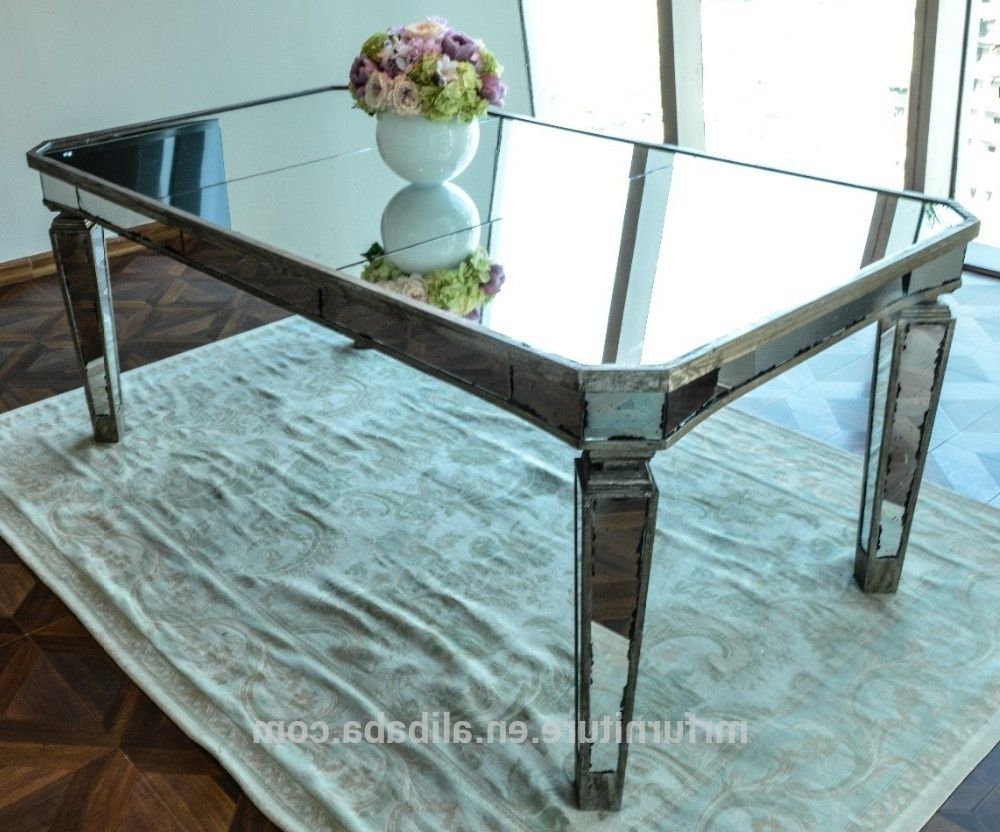 Featured Photo of The 25 Best Collection of Antique Mirror Dining Tables