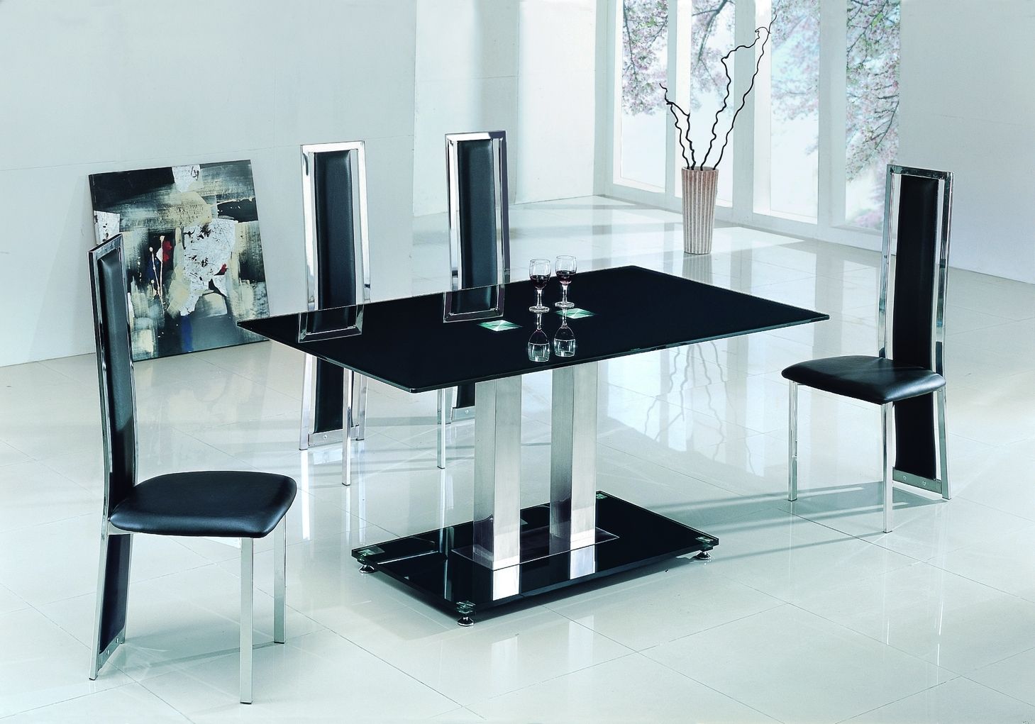 Argos Extending Chairs Room Black Sets Chair Oval Splendid And Small For Latest Glass And Chrome Dining Tables And Chairs (Photo 13 of 25)