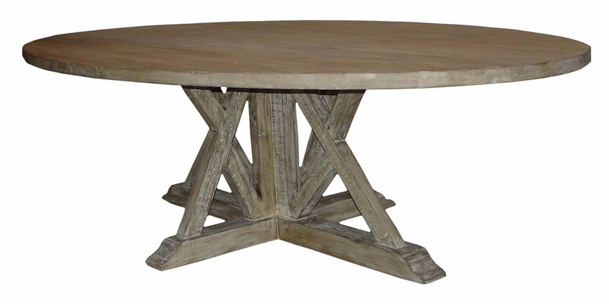 Featured Photo of The Best Oval Reclaimed Wood Dining Tables
