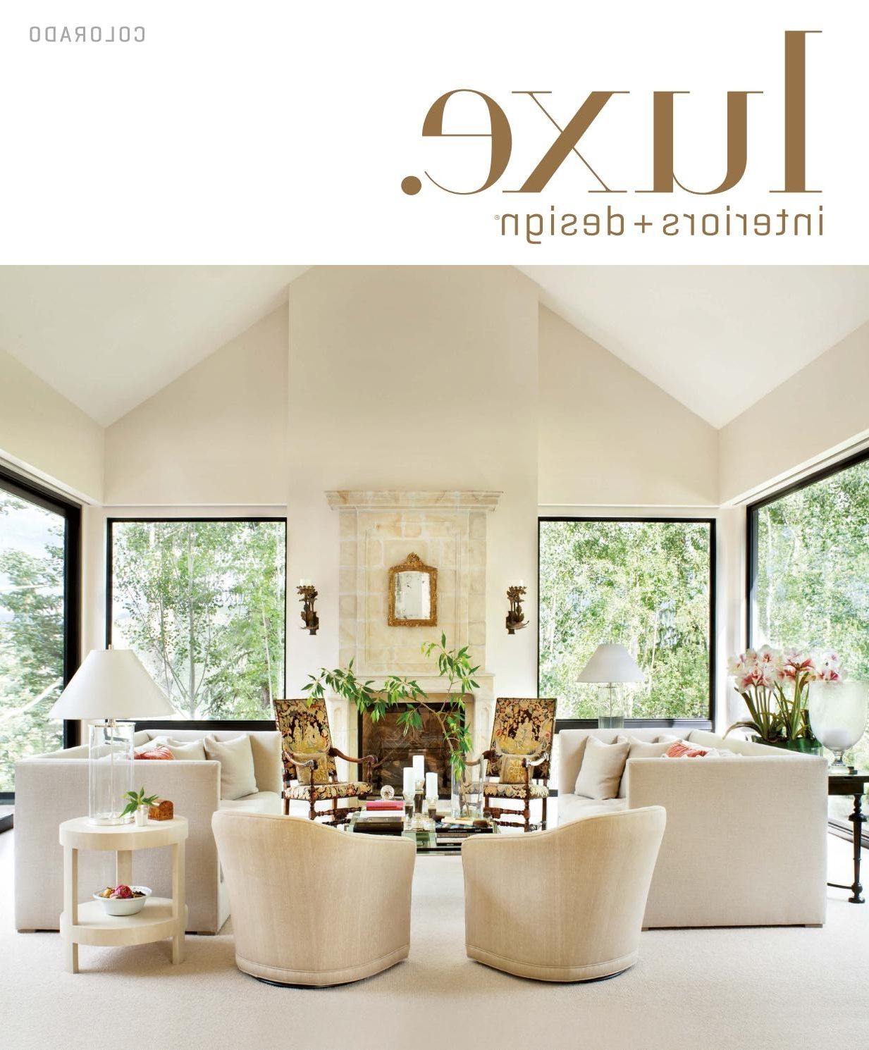Combs 5 Piece 48 Inch Extension Dining Sets With Pearson White Chairs Pertaining To Most Current Luxe Magazine July 2016 Coloradosandow® – Issuu (Photo 15 of 25)