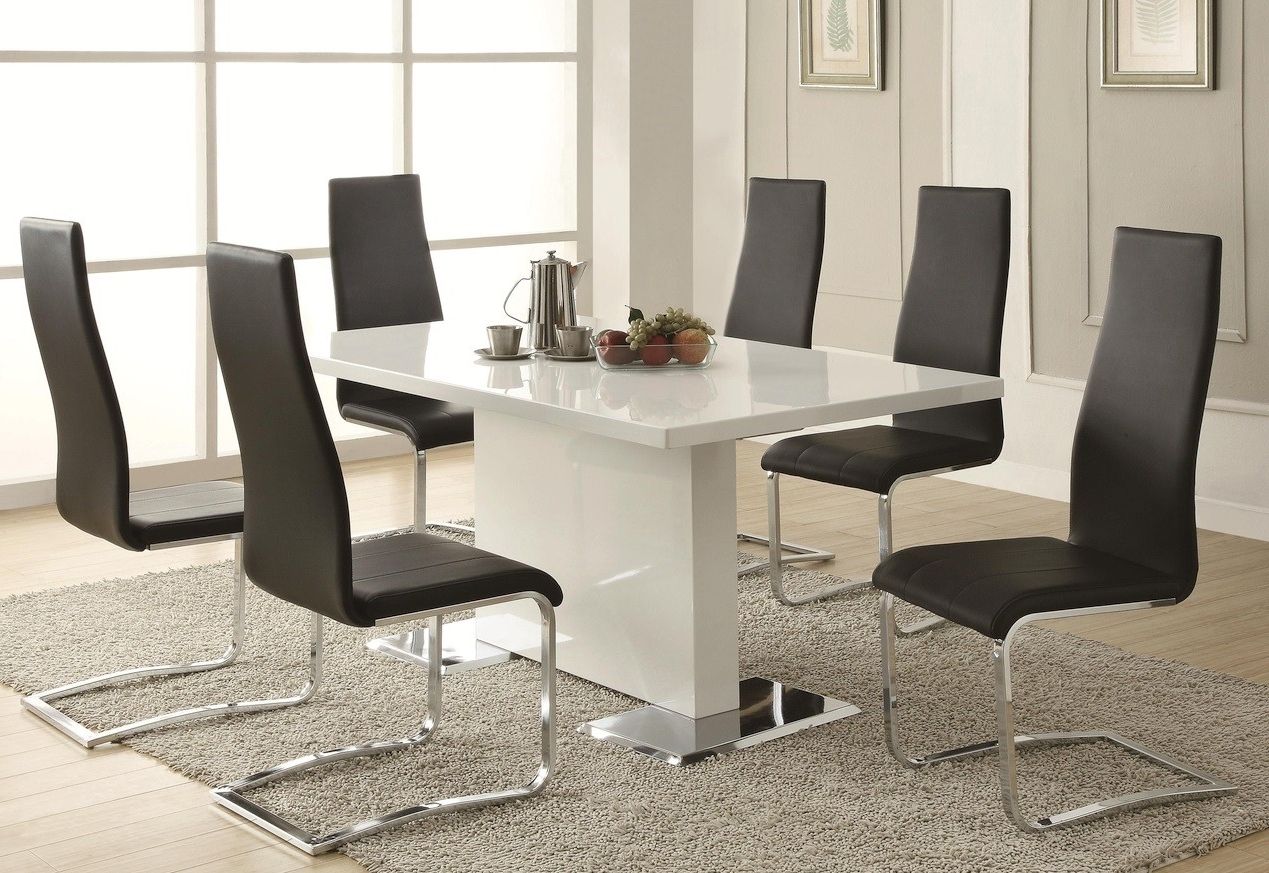Contemporary Dining Set In Well Known Cheap Contemporary Dining Tables (Photo 1 of 25)