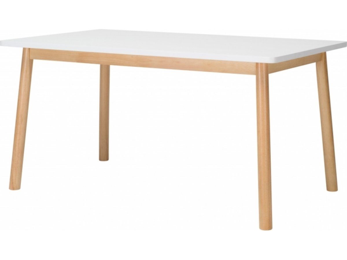 Cora Dining Table White/natural (View 15 of 25)