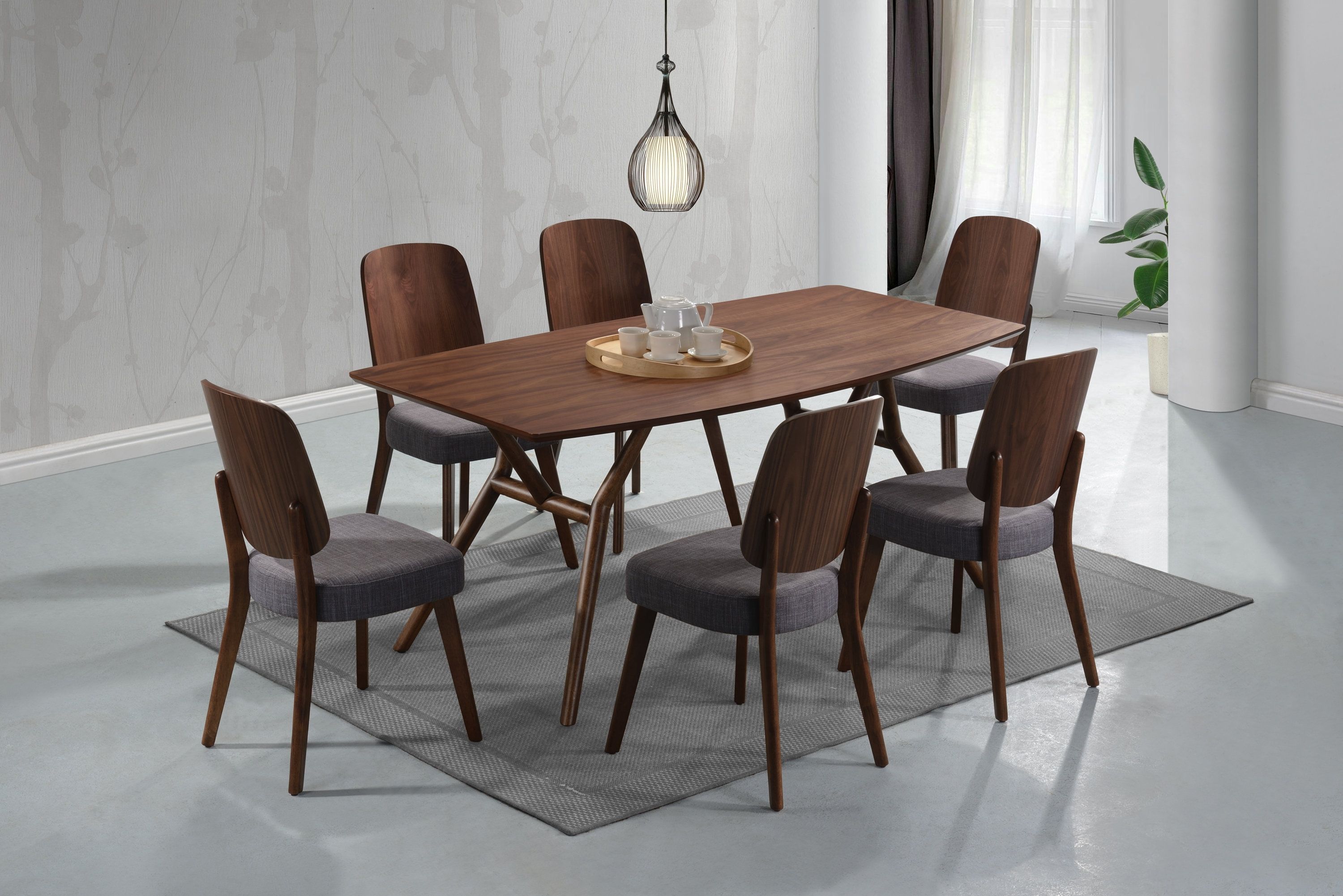 Featured Photo of 25 The Best Kirsten 6 Piece Dining Sets