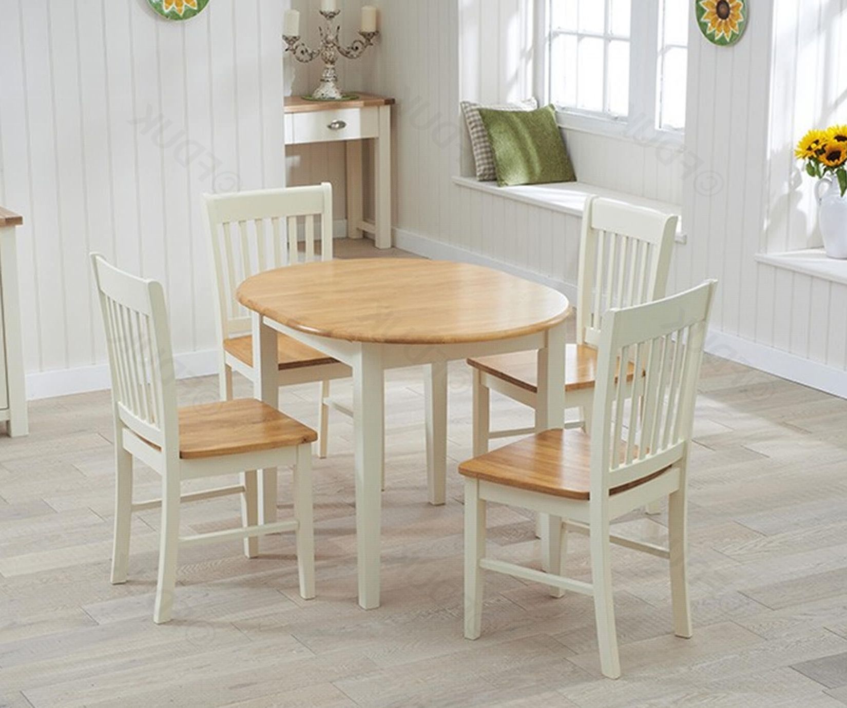 Cream And Oak Dining Tables Throughout Widely Used Mark Harris (Photo 4 of 25)