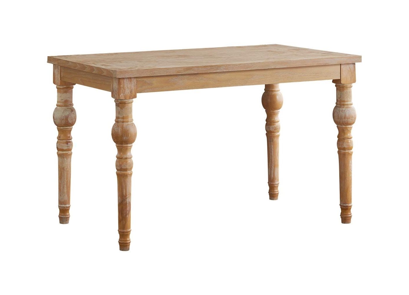 Current Amazon – O&k Furniture Rectangular Farmhouse Dining Table With With Benson Rectangle Dining Tables (View 10 of 25)