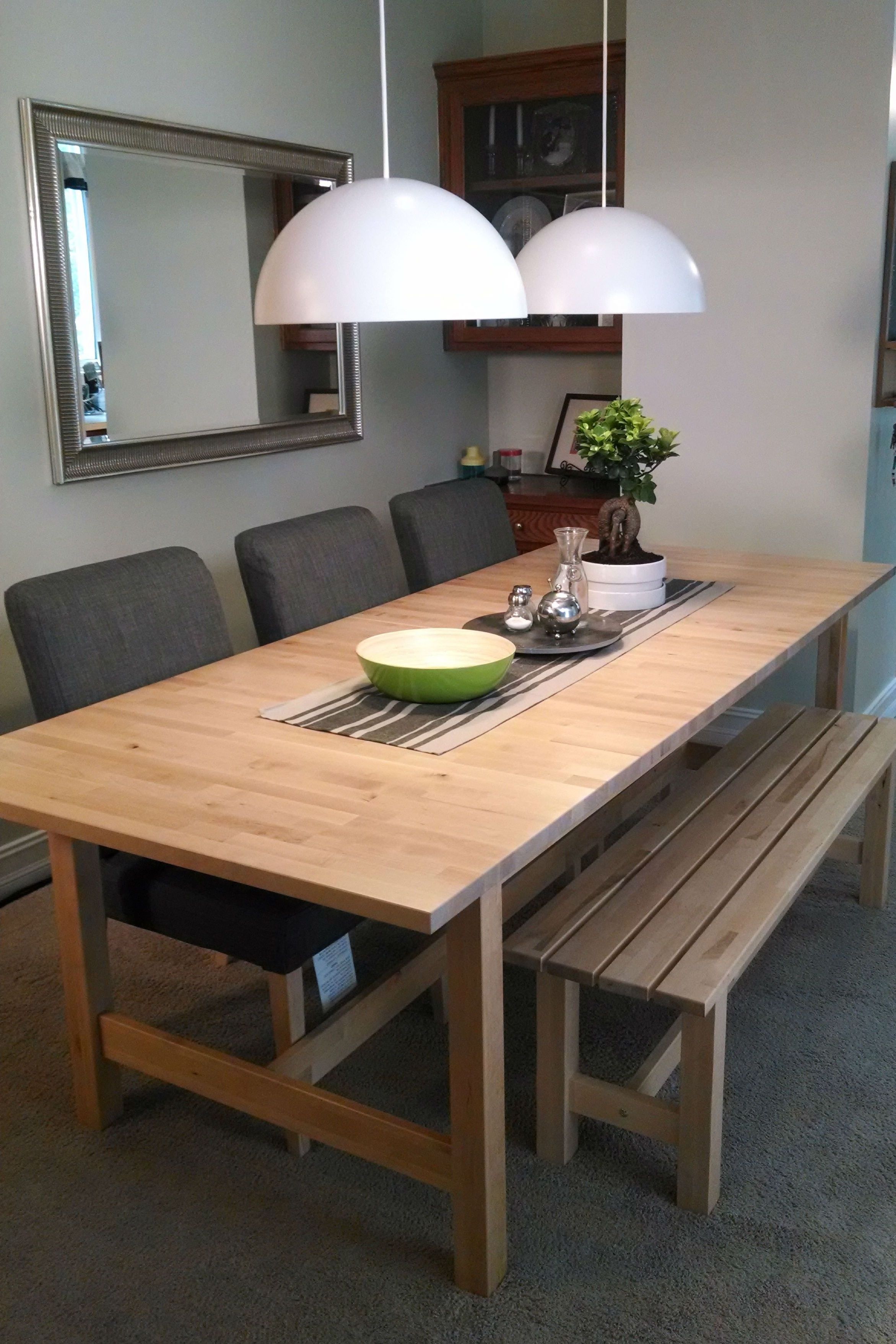 Current Birch Dining Tables Intended For The Solid Birch Construction Of The Norden Dining Table Is A Durable (View 1 of 25)