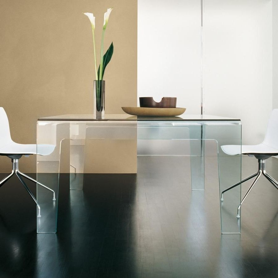 Current Curved Glass Dining Tables Within Curved Glass Dining Table – Stunning Curved Glass Dining Table In A (View 1 of 25)