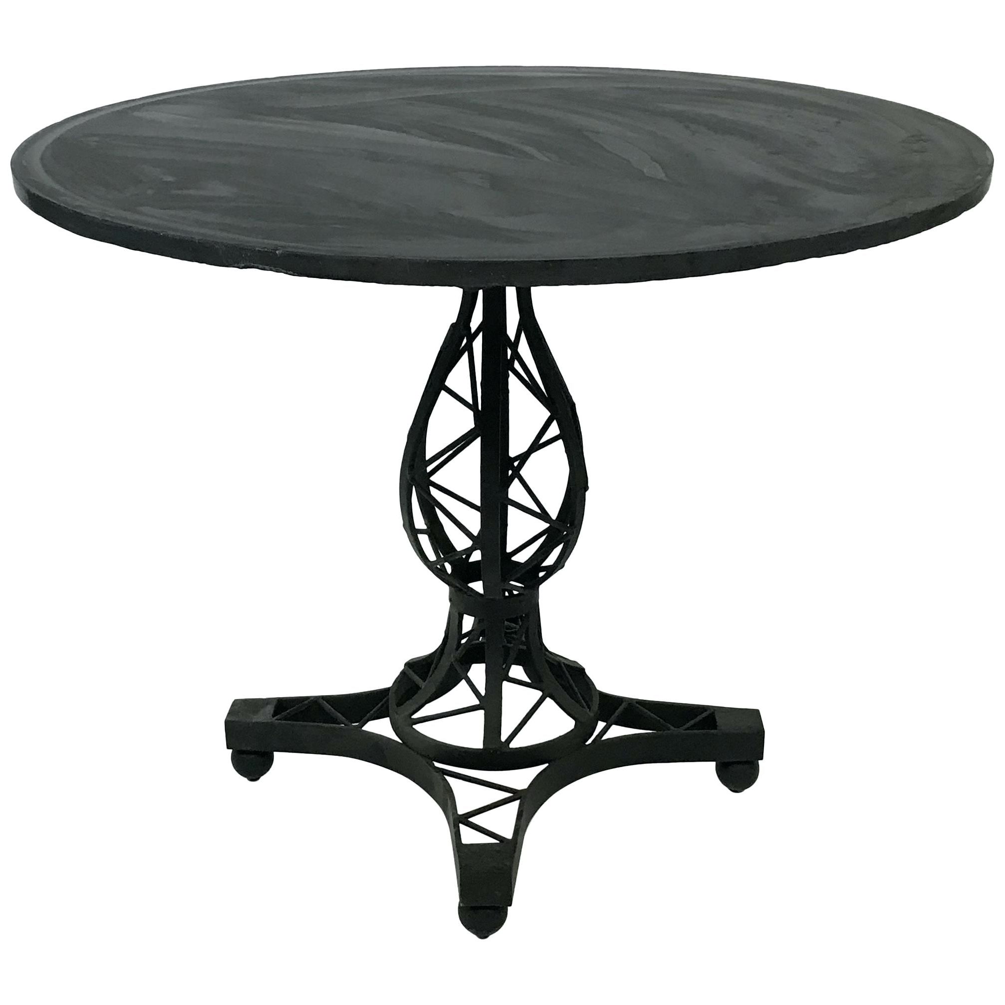 Dining Pedestal Table Custom Dining Pedestal Table Round Dining Intended For Fashionable Magnolia Home Top Tier Round Dining Tables (Photo 22 of 25)