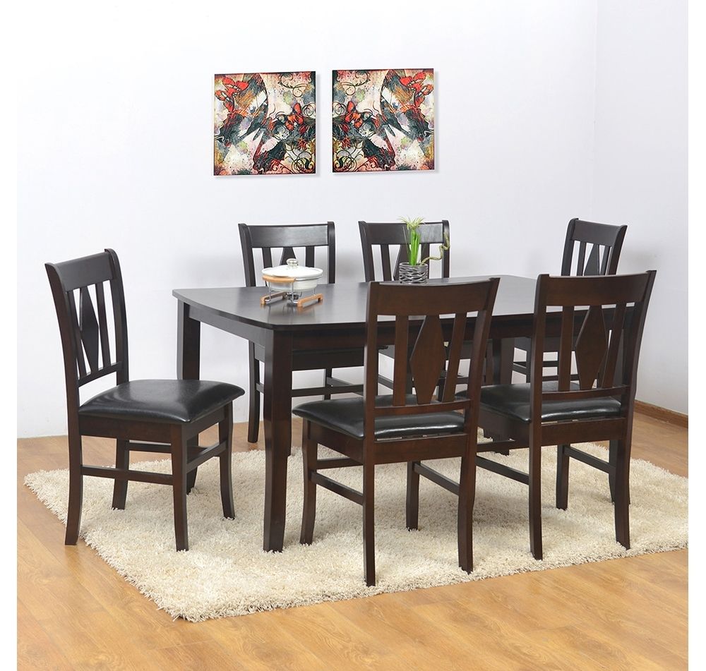 Featured Photo of 25 Inspirations Cheap 6 Seater Dining Tables and Chairs