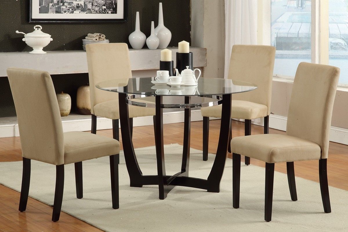 Dining Tables. Stunning Circle Dining Table Set: Captivating Circle In Current Circular Dining Tables For 4 (Photo 24 of 25)