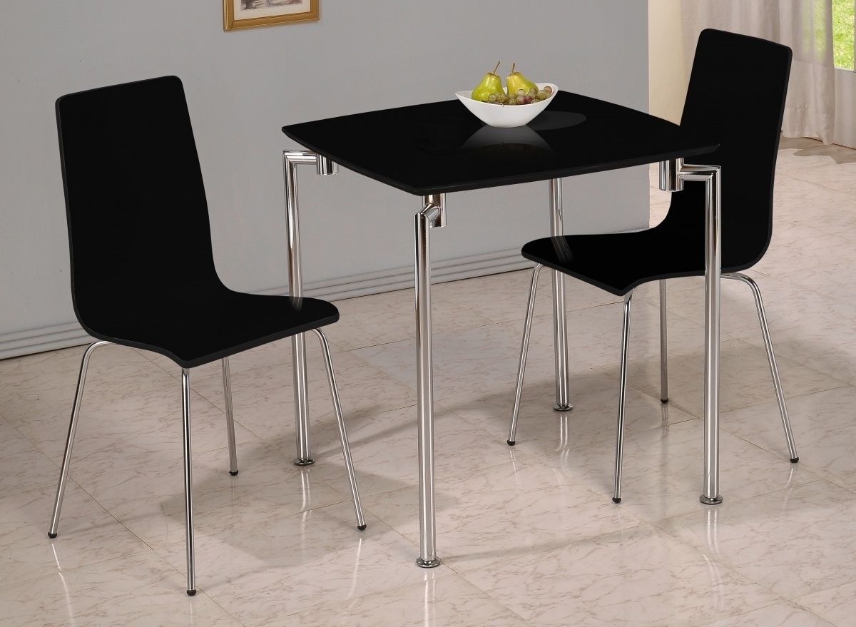 Dockland Prestige Residential Fiji High Gloss Small Dining Room For 2018 Two Seat Dining Tables (View 24 of 25)
