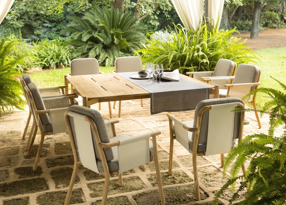 Famous Hamp Garden Dining Table – Contemporary Garden Furniture At Go Modern Regarding Garden Dining Tables (Photo 1 of 25)