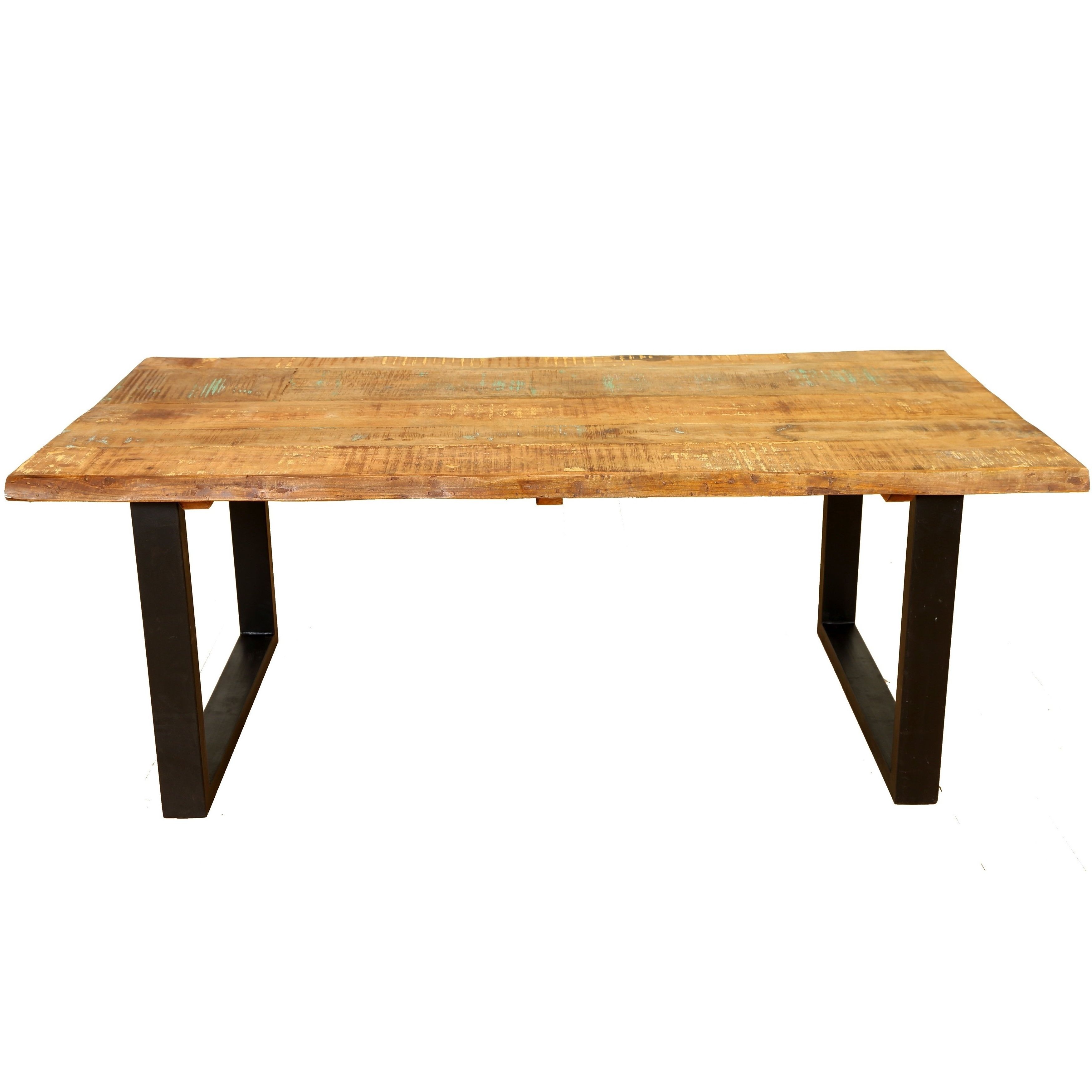 Famous Portland 78 Inch Dining Tables Intended For Shop Handmade Wanderloot Distressed Paint Mango And Reclaimed Wood (View 14 of 25)