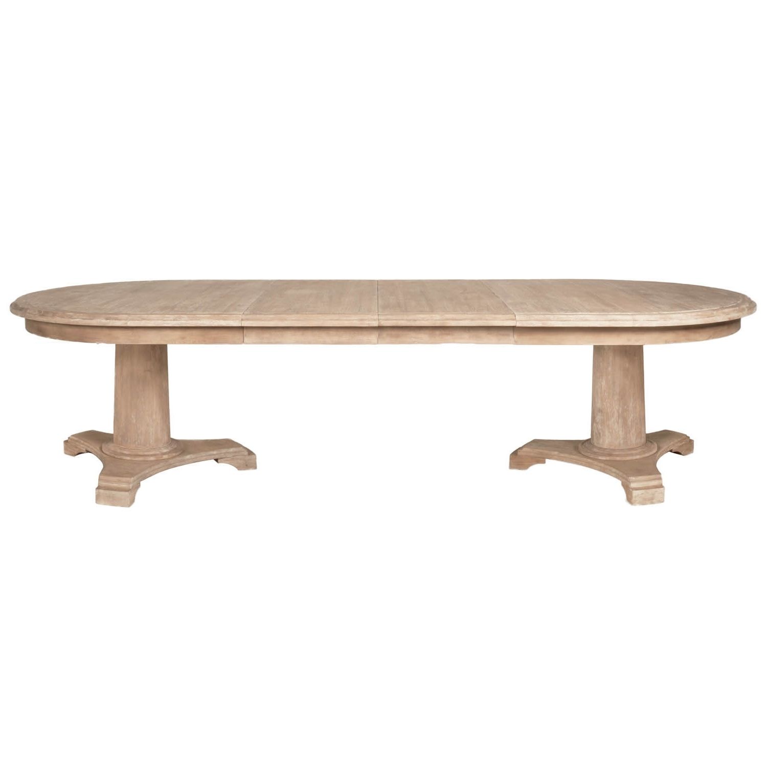 Famous Shop Brittany Beige Acacia Wood Oval Extension Dining Table – Free Intended For Brittany Dining Tables (View 11 of 25)