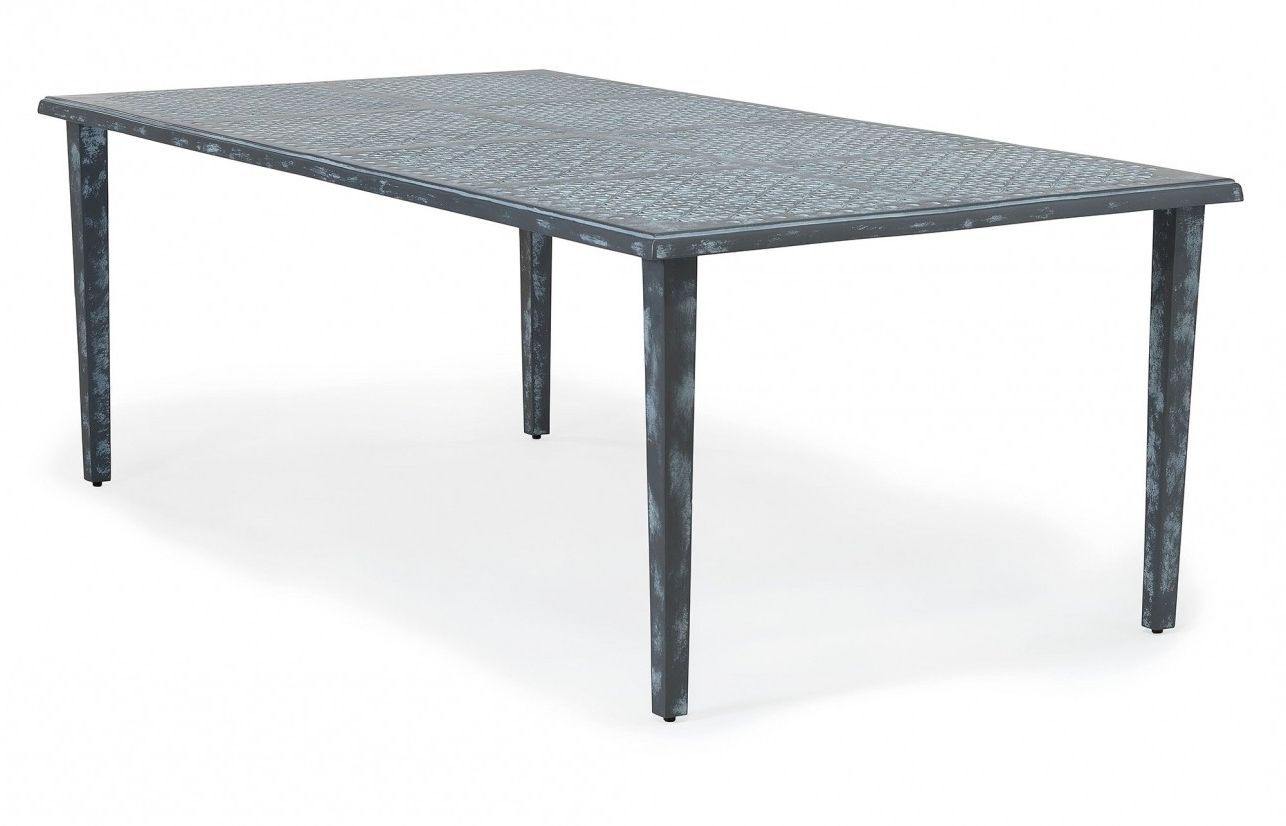 Famous Sienna Metal Outdoor Dining Table, Metal Outdoor Furniture From Pertaining To Outdoor Sienna Dining Tables (View 15 of 25)