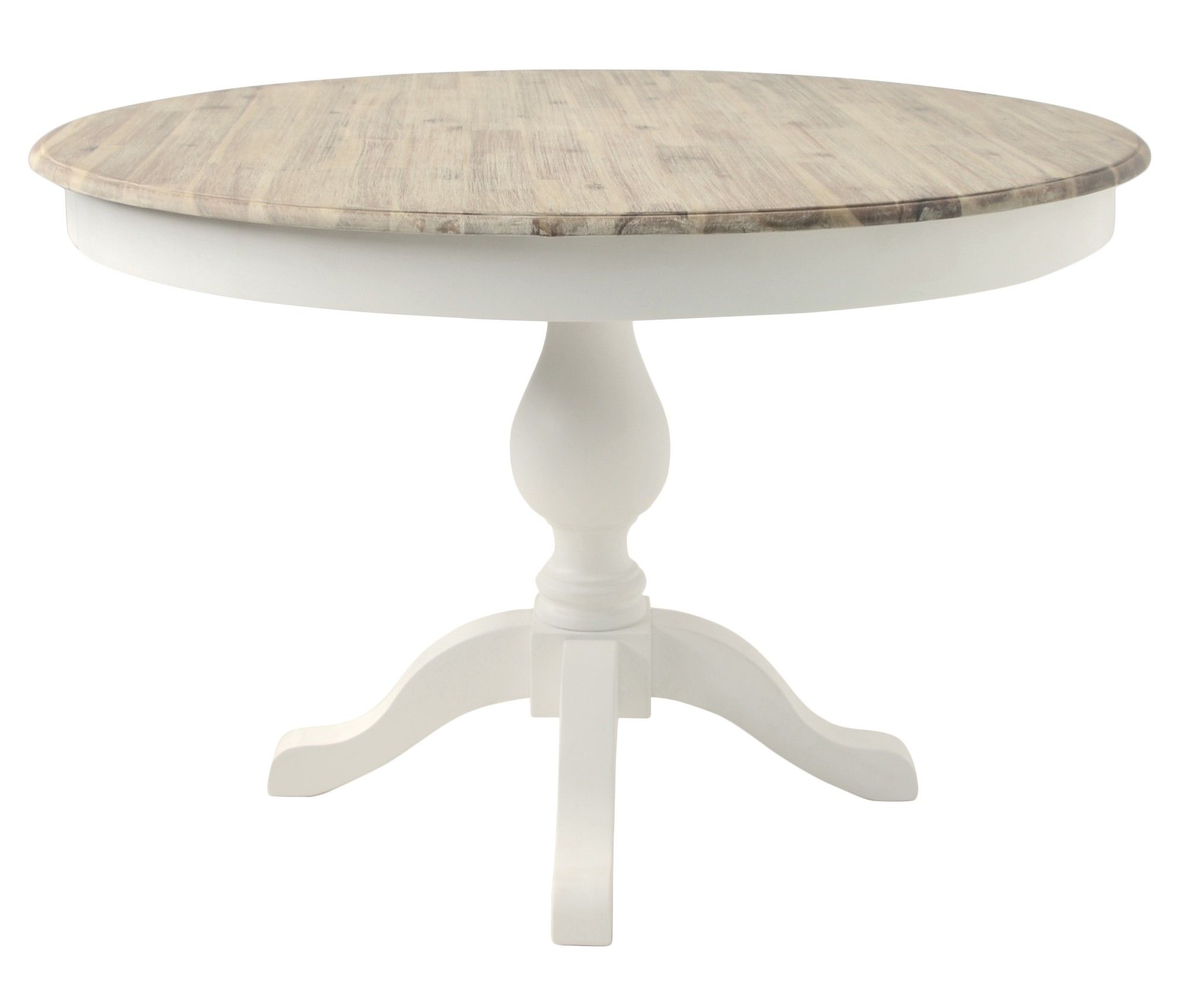 Florence Large Pedestal Round Dining Table (120Cm) – White In Well Known Cheap Round Dining Tables (View 23 of 25)